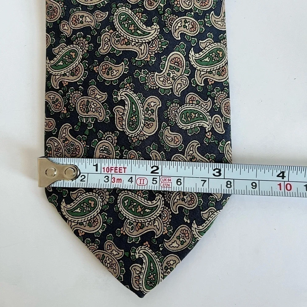 Brooks Brothers Paisley Silk Tie Vintage